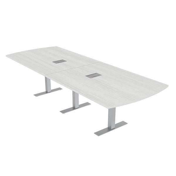 Skutchi Designs 45 in W, 144 in L, 29 in H, Engineered Wood Top, White HAR-AREC-46X143-T-ELEC-WHCYPRESS - main
